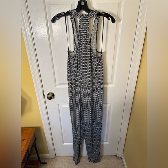 BCBGeneration Black and White Jumpsuit - Picture 2 of 5